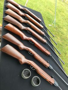 Air Rifle and Pistols for a marksman experience.